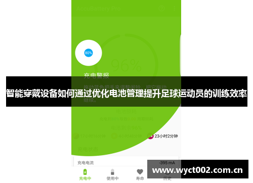 智能穿戴设备如何通过优化电池管理提升足球运动员的训练效率